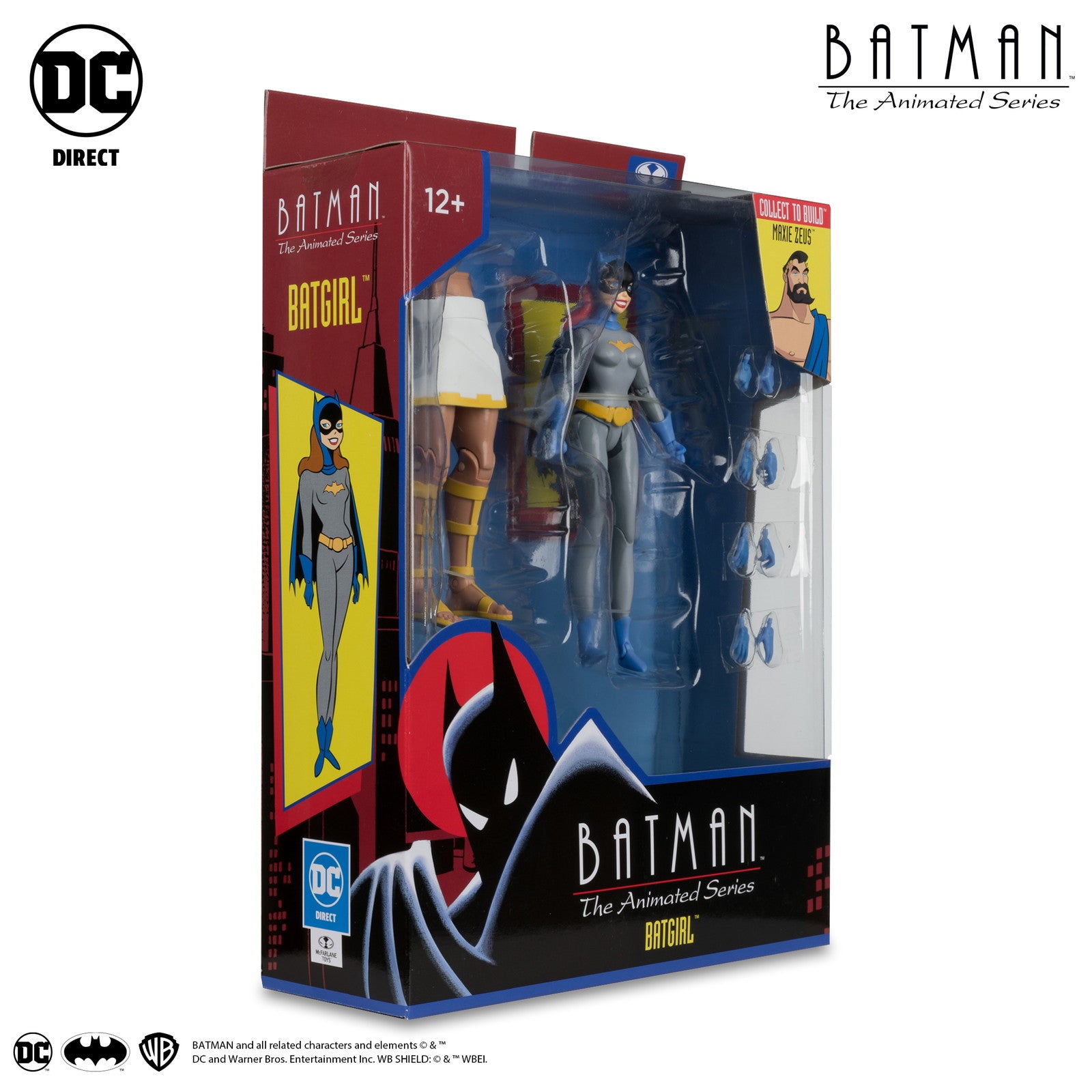 【新品即納】[FIG] DCダイレクト #19 バットガール バットマン アニメイテッド 完成品 6インチ・アクションフィギュア マクファーレン・トイズ(20240930)