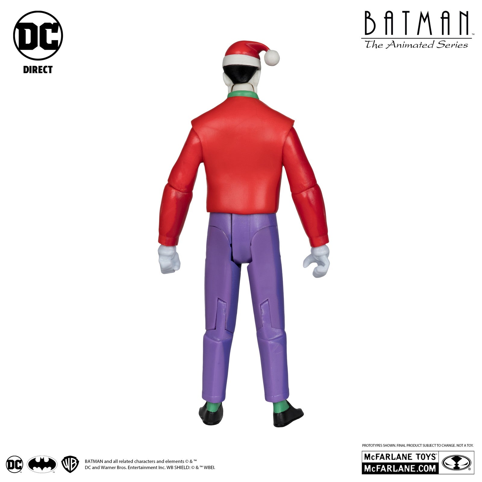 【新品即納】[FIG] DCダイレクト #20 ジョーカー(クリスマス) バットマン アニメイテッド 完成品 6インチ・アクションフィギュア マクファーレン・トイズ(20240930)