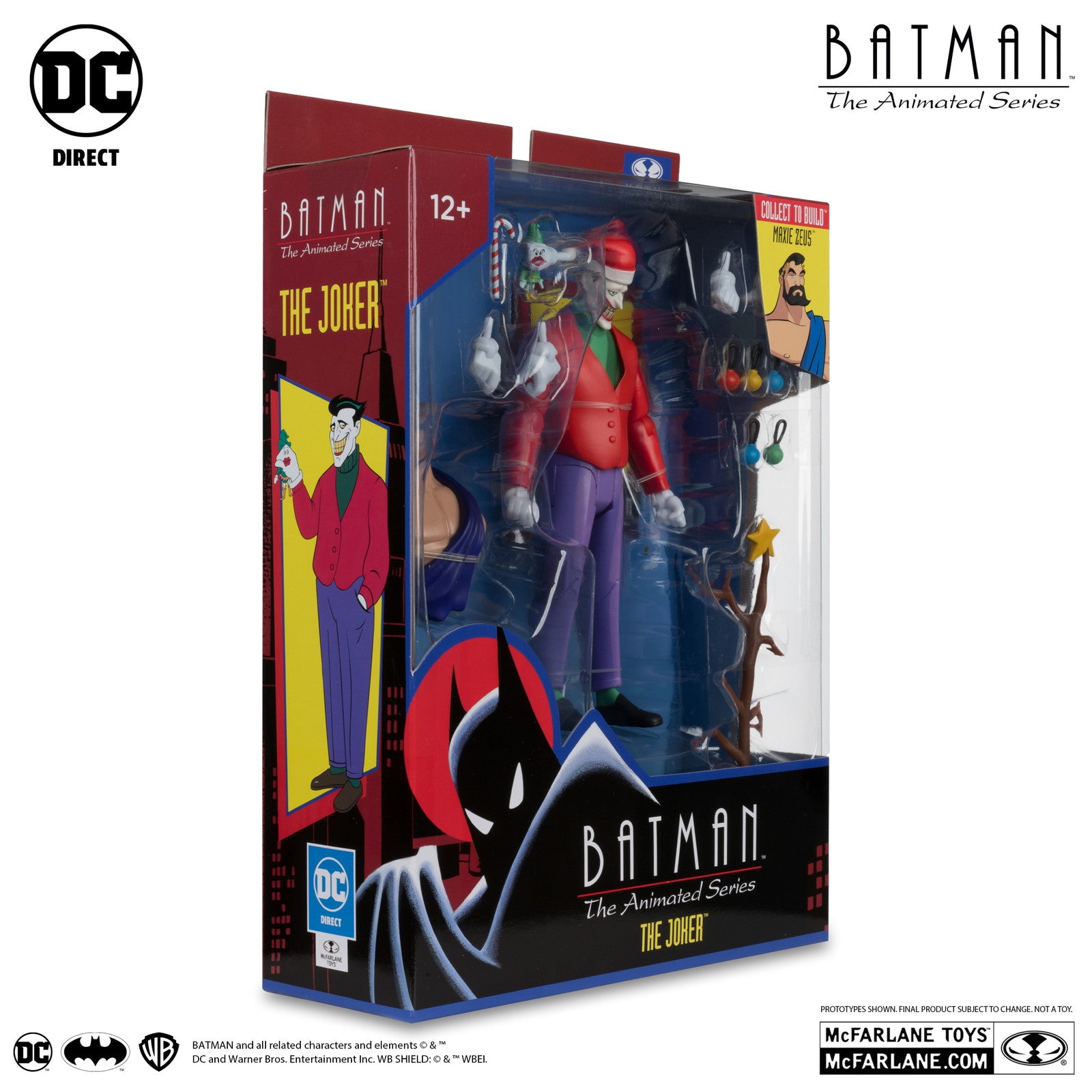 【新品即納】[FIG] DCダイレクト #20 ジョーカー(クリスマス) バットマン アニメイテッド 完成品 6インチ・アクションフィギュア マクファーレン・トイズ(20240930)