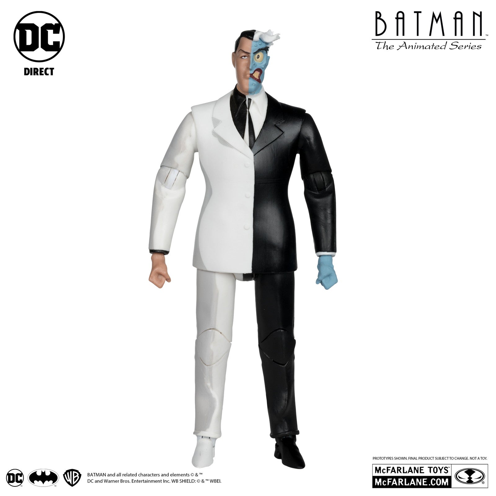 【新品即納】[FIG] DCダイレクト #22 トゥーフェイス アニメイテッド 完成品 6インチ・アクションフィギュア マクファーレン・トイズ(20240930)
