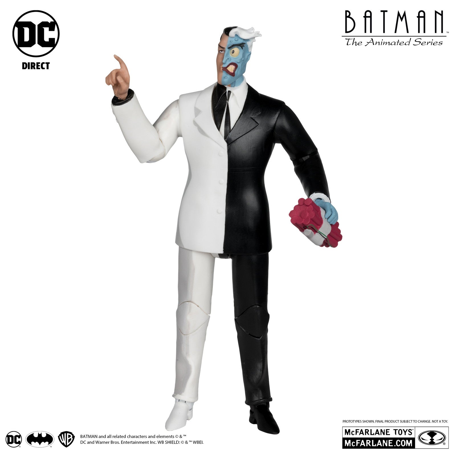 【新品即納】[FIG] DCダイレクト #22 トゥーフェイス アニメイテッド 完成品 6インチ・アクションフィギュア マクファーレン・トイズ(20240930)