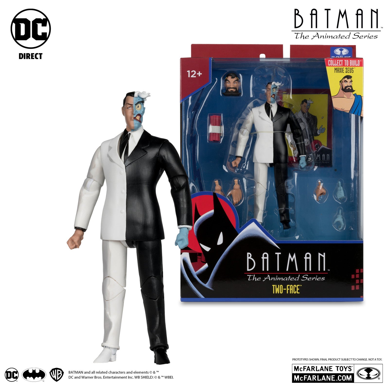 【新品即納】[FIG] DCダイレクト #22 トゥーフェイス アニメイテッド 完成品 6インチ・アクションフィギュア マクファーレン・トイズ(20240930)