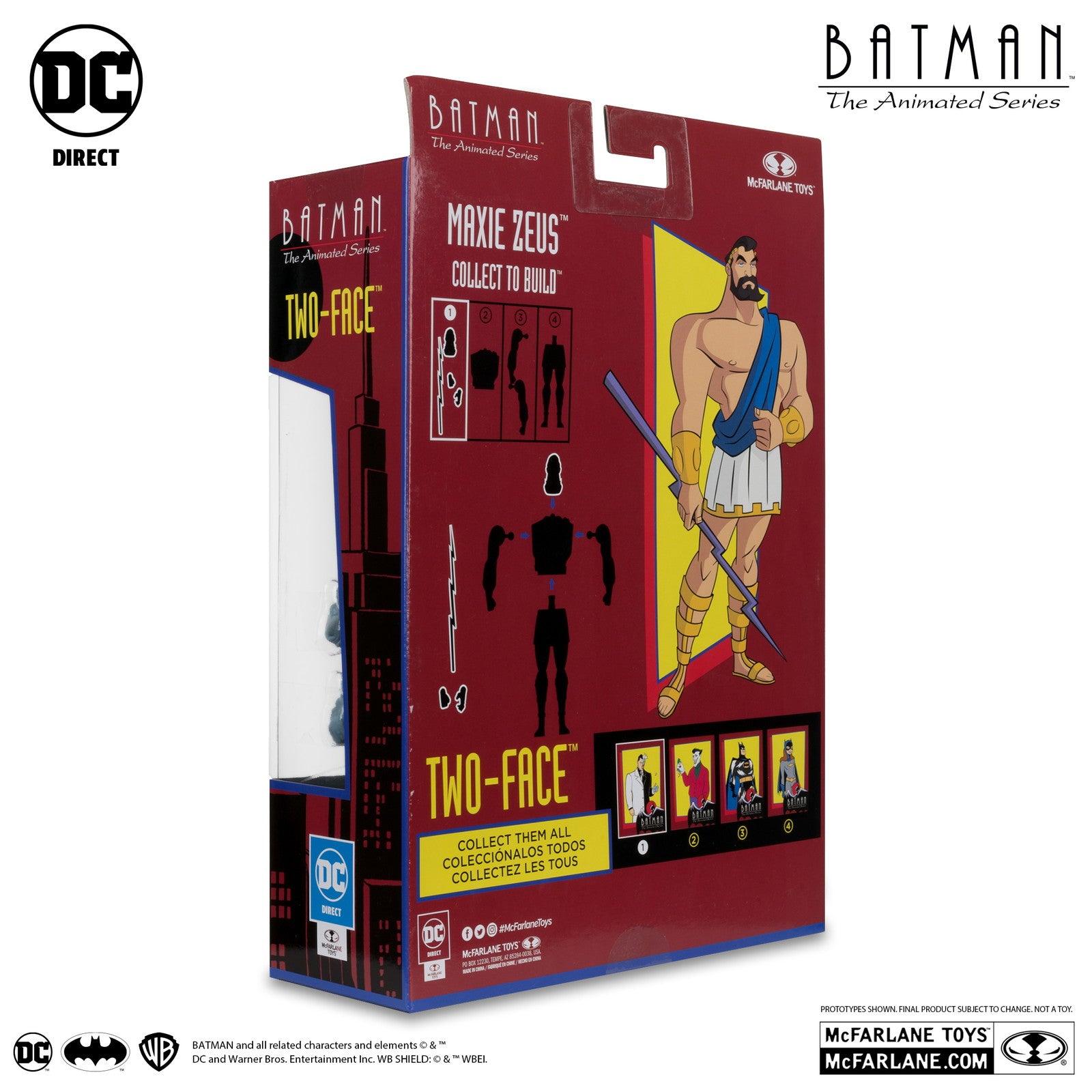 【新品即納】[FIG] DCダイレクト #22 トゥーフェイス アニメイテッド 完成品 6インチ・アクションフィギュア マクファーレン・トイズ(20240930)
