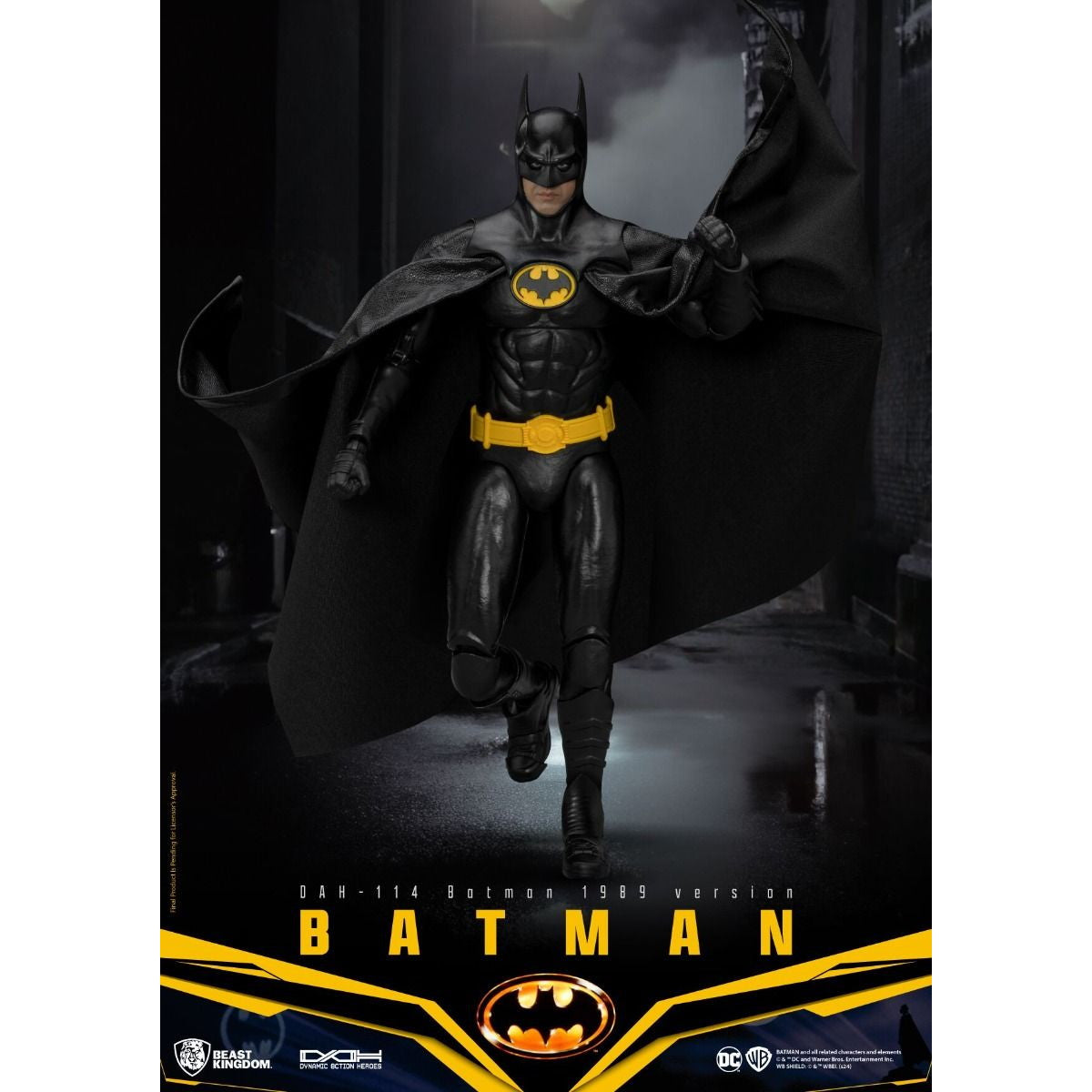 【新品即納】[FIG] ダイナミック・アクション・ヒーローズ #114 バットマン 1/9 完成品 可動フィギュア(DAH-114) ビースト・キングダム(20250228)