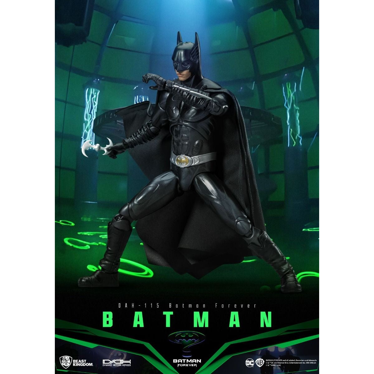 【新品】【お取り寄せ】[FIG] ダイナミック・アクション・ヒーローズ #115 バットマン バットマン フォーエヴァー 1/9 完成品 可動フィギュア(DAH-115) ビースト・キングダム(20250228)