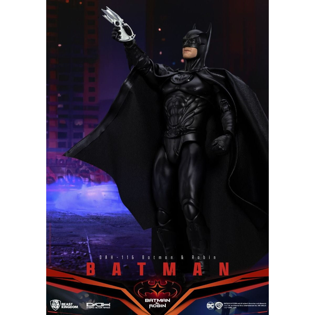 【新品即納】[FIG] ダイナミック・アクション・ヒーローズ #116 バットマン バットマン&ロビン Mr.フリーズの逆襲 1/9 完成品 可動フィギュア(DAH-116) ビースト・キングダム(20250228)