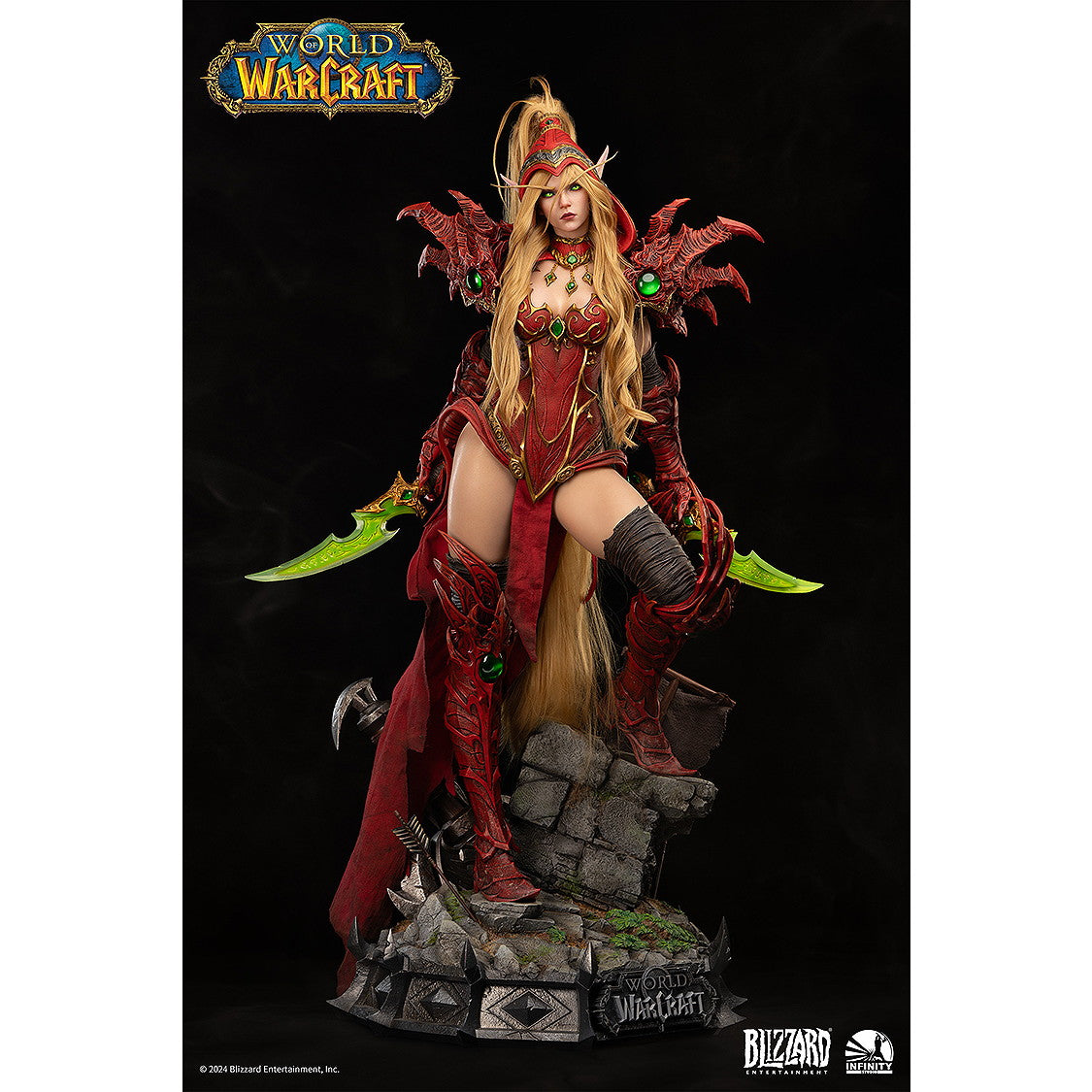 【新品即納】[FIG] Infinity Studio×Blizzard Entertainment ヴァリーラ・サングイナー World of Warcraft(ワールドオブウォークラフト) 1/3 完成品 フィギュア Infinity Studio(インフィニティスタジオ)(20251031)