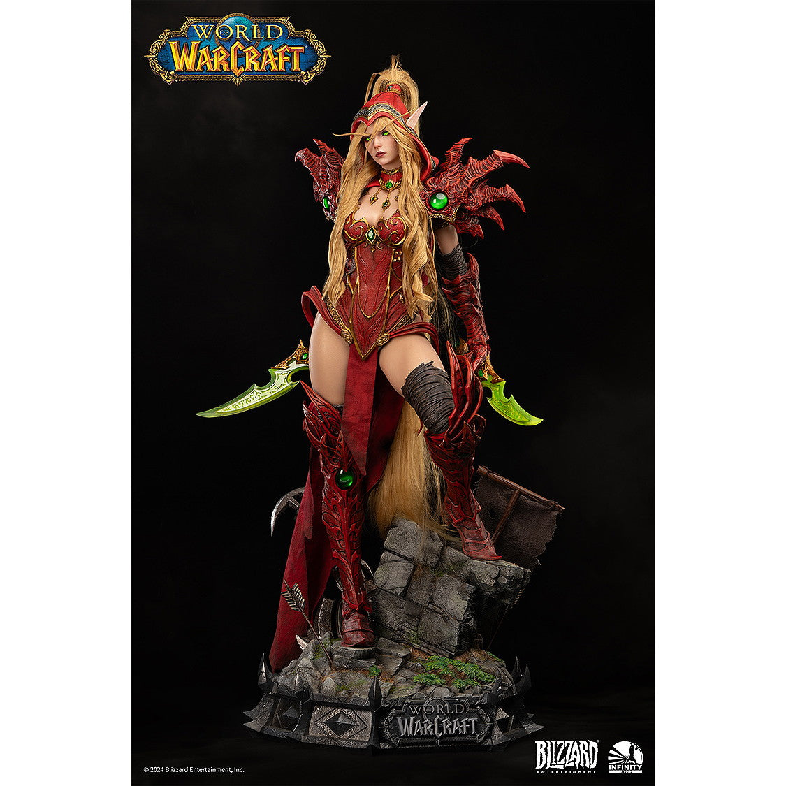 【新品即納】[FIG] Infinity Studio×Blizzard Entertainment ヴァリーラ・サングイナー World of Warcraft(ワールドオブウォークラフト) 1/3 完成品 フィギュア Infinity Studio(インフィニティスタジオ)(20251031)