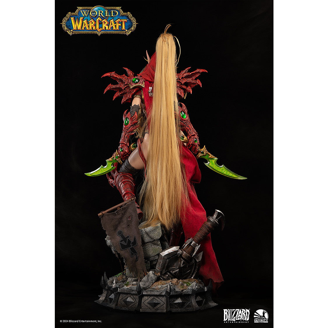 【新品即納】[FIG] Infinity Studio×Blizzard Entertainment ヴァリーラ・サングイナー World of Warcraft(ワールドオブウォークラフト) 1/3 完成品 フィギュア Infinity Studio(インフィニティスタジオ)(20251031)