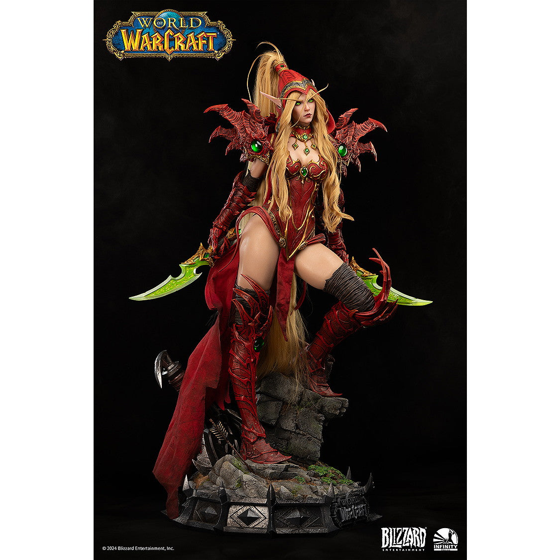 【新品即納】[FIG] Infinity Studio×Blizzard Entertainment ヴァリーラ・サングイナー World of Warcraft(ワールドオブウォークラフト) 1/3 完成品 フィギュア Infinity Studio(インフィニティスタジオ)(20251031)