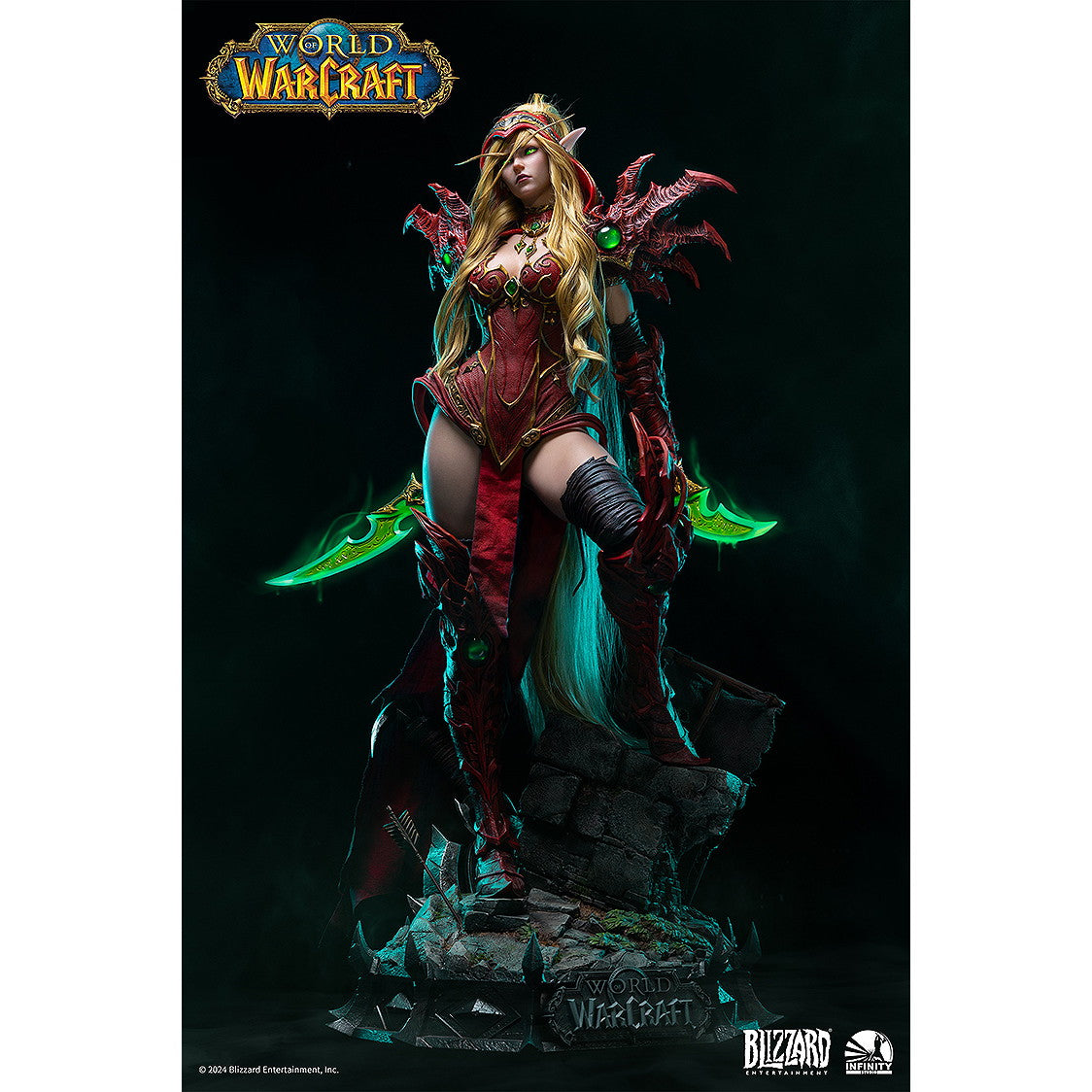 【新品即納】[FIG] Infinity Studio×Blizzard Entertainment ヴァリーラ・サングイナー World of Warcraft(ワールドオブウォークラフト) 1/3 完成品 フィギュア Infinity Studio(インフィニティスタジオ)(20251031)