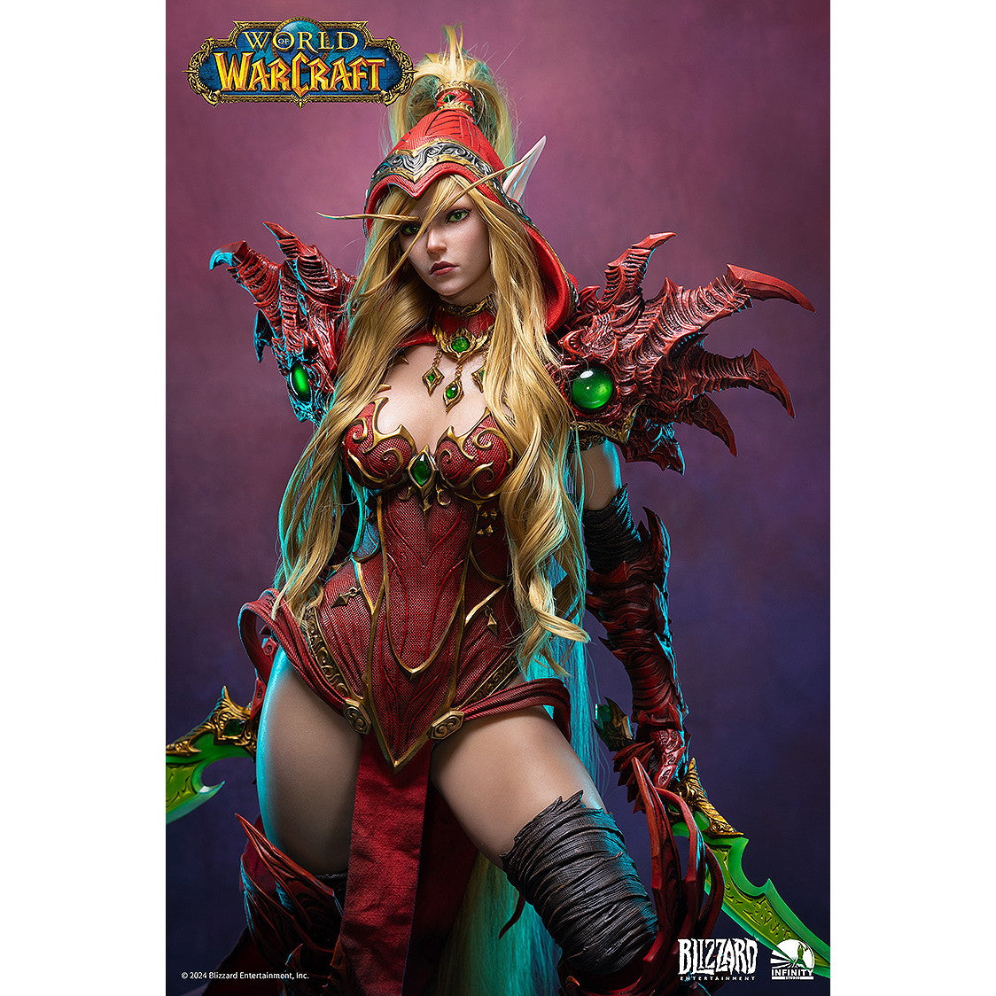 【新品即納】[FIG] Infinity Studio×Blizzard Entertainment ヴァリーラ・サングイナー World of Warcraft(ワールドオブウォークラフト) 1/3 完成品 フィギュア Infinity Studio(インフィニティスタジオ)(20251031)