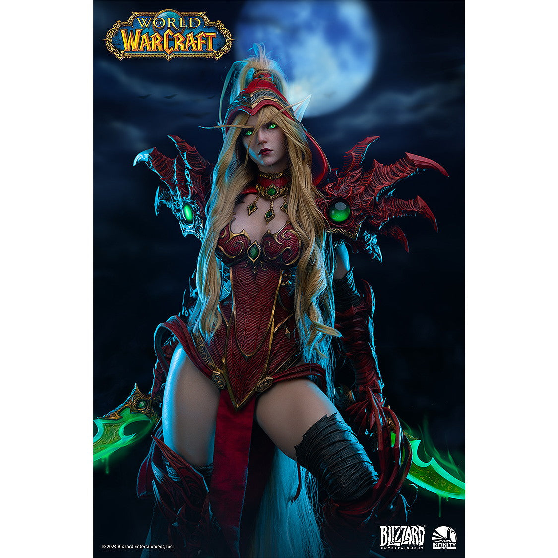 【新品即納】[FIG] Infinity Studio×Blizzard Entertainment ヴァリーラ・サングイナー World of Warcraft(ワールドオブウォークラフト) 1/3 完成品 フィギュア Infinity Studio(インフィニティスタジオ)(20251031)