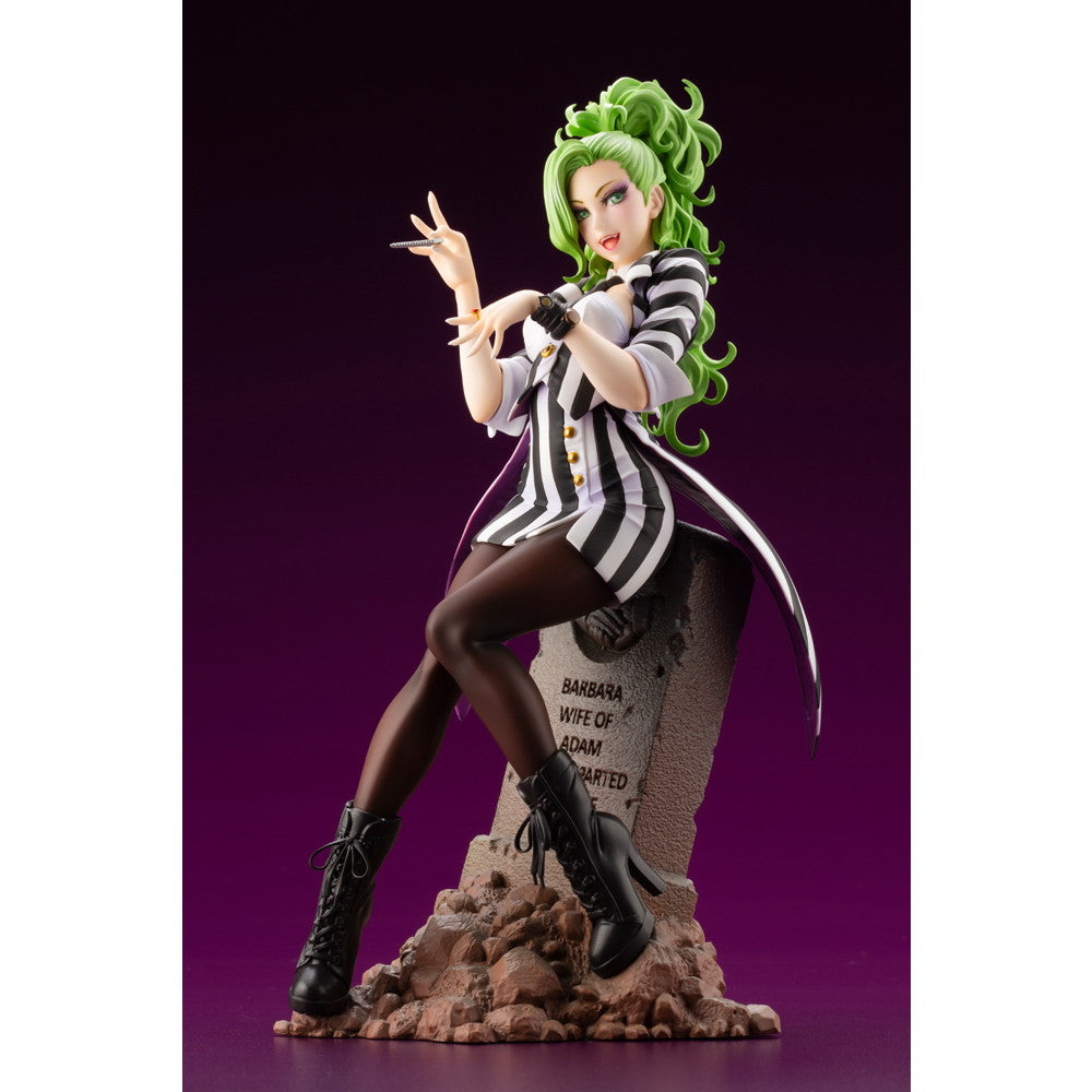 【予約安心出荷】[FIG](再販)BISHOUJOシリーズ HORROR美少女 ビートルジュース BEETLEJUICE 1/7 完成品 フィギュア(SV375) コトブキヤ(2025年3月)