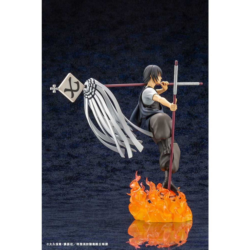 【予約安心出荷】[FIG](再販)ARTFX J 新門紅丸(しんもんべにまる) 炎炎ノ消防隊 1/8 完成品 フィギュア(PV286) コトブキヤ(2025年3月)