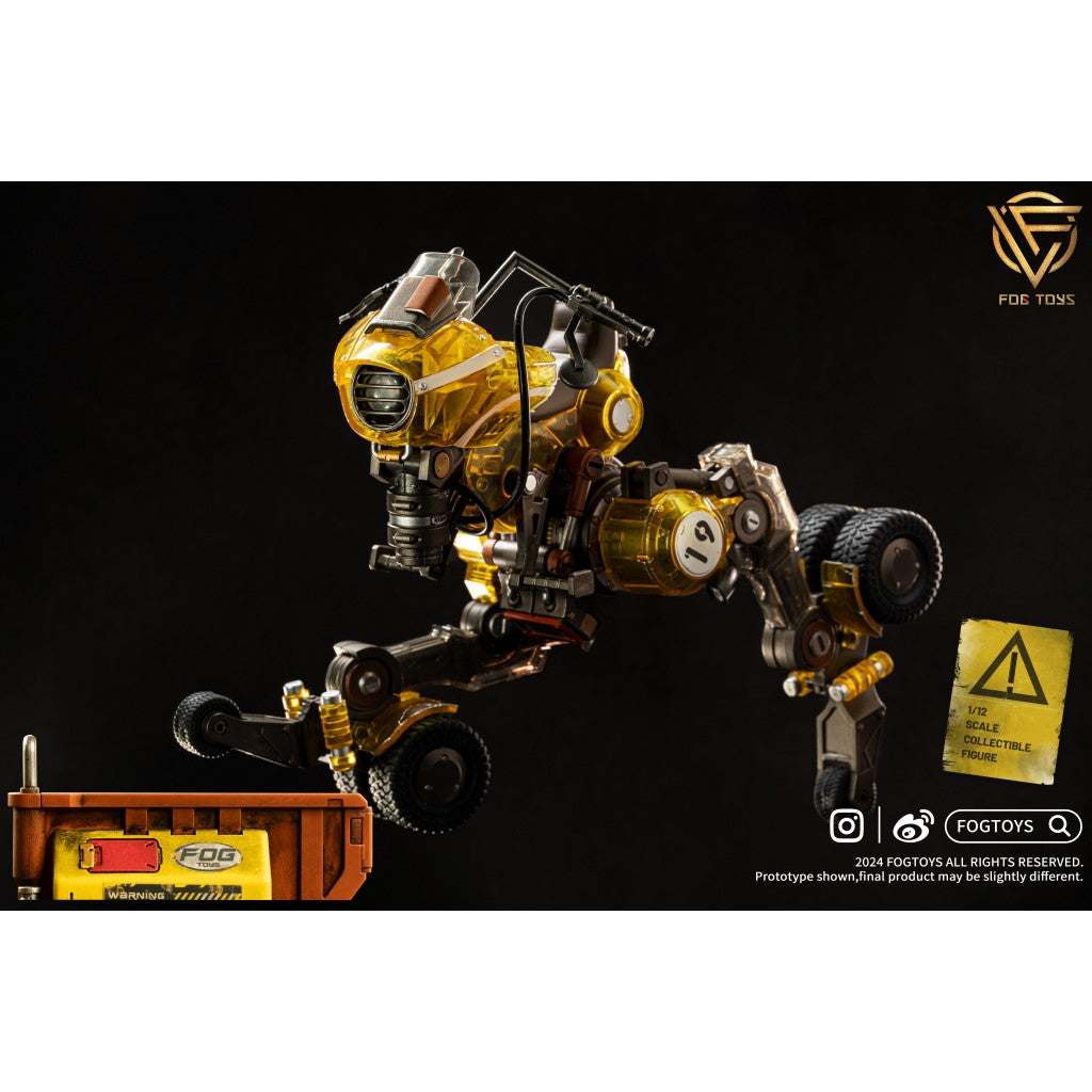 【新品即納】[FIG] ファンタジー・アルファベット 乗り物シリーズ 02RT 竜 透明Ver. 1/12 完成品 可動フィギュア FOGTOYS(フォグトイズ)(20250331)