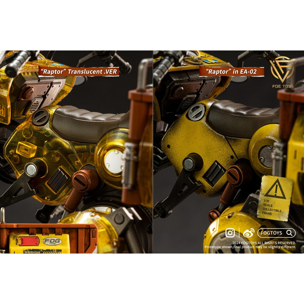 【新品即納】[FIG] ファンタジー・アルファベット 乗り物シリーズ 02RT 竜 透明Ver. 1/12 完成品 可動フィギュア FOGTOYS(フォグトイズ)(20250331)