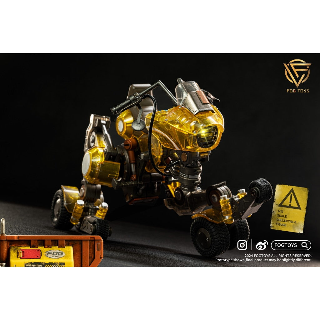 【新品即納】[FIG] ファンタジー・アルファベット 乗り物シリーズ 02RT 竜 透明Ver. 1/12 完成品 可動フィギュア FOGTOYS(フォグトイズ)(20250331)