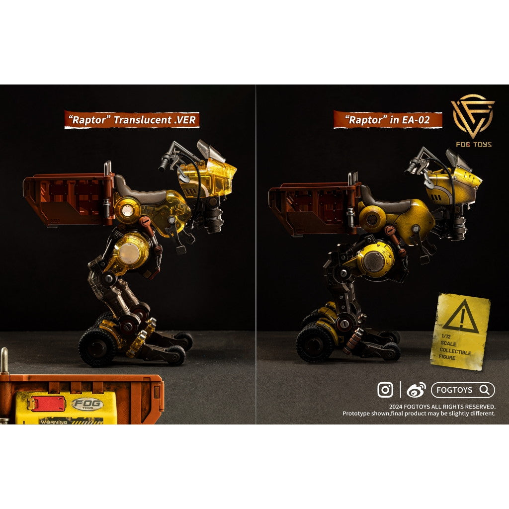 【新品即納】[FIG] ファンタジー・アルファベット 乗り物シリーズ 02RT 竜 透明Ver. 1/12 完成品 可動フィギュア FOGTOYS(フォグトイズ)(20250331)