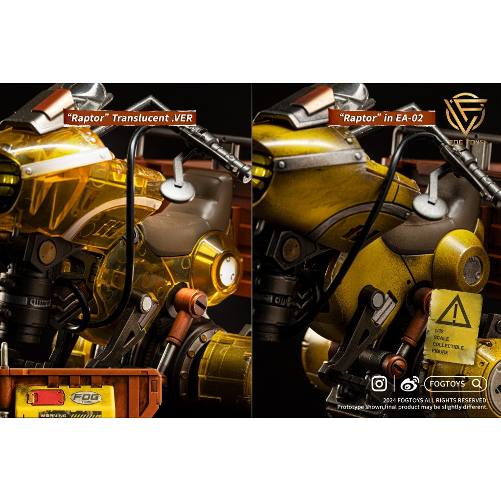 【新品即納】[FIG] ファンタジー・アルファベット 乗り物シリーズ 02RT 竜 透明Ver. 1/12 完成品 可動フィギュア FOGTOYS(フォグトイズ)(20250331)