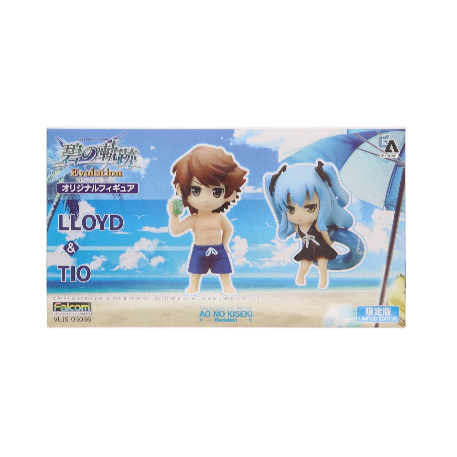 【中古即納】[FIG] (フィギュア単品)ロイド&ティオ オリジナルフィギュア PSVitaソフト 英雄伝説 碧の軌跡 Evolution 限定版同梱品 完成品 フィギュア 角川ゲームス/キャラアニ(20140612)