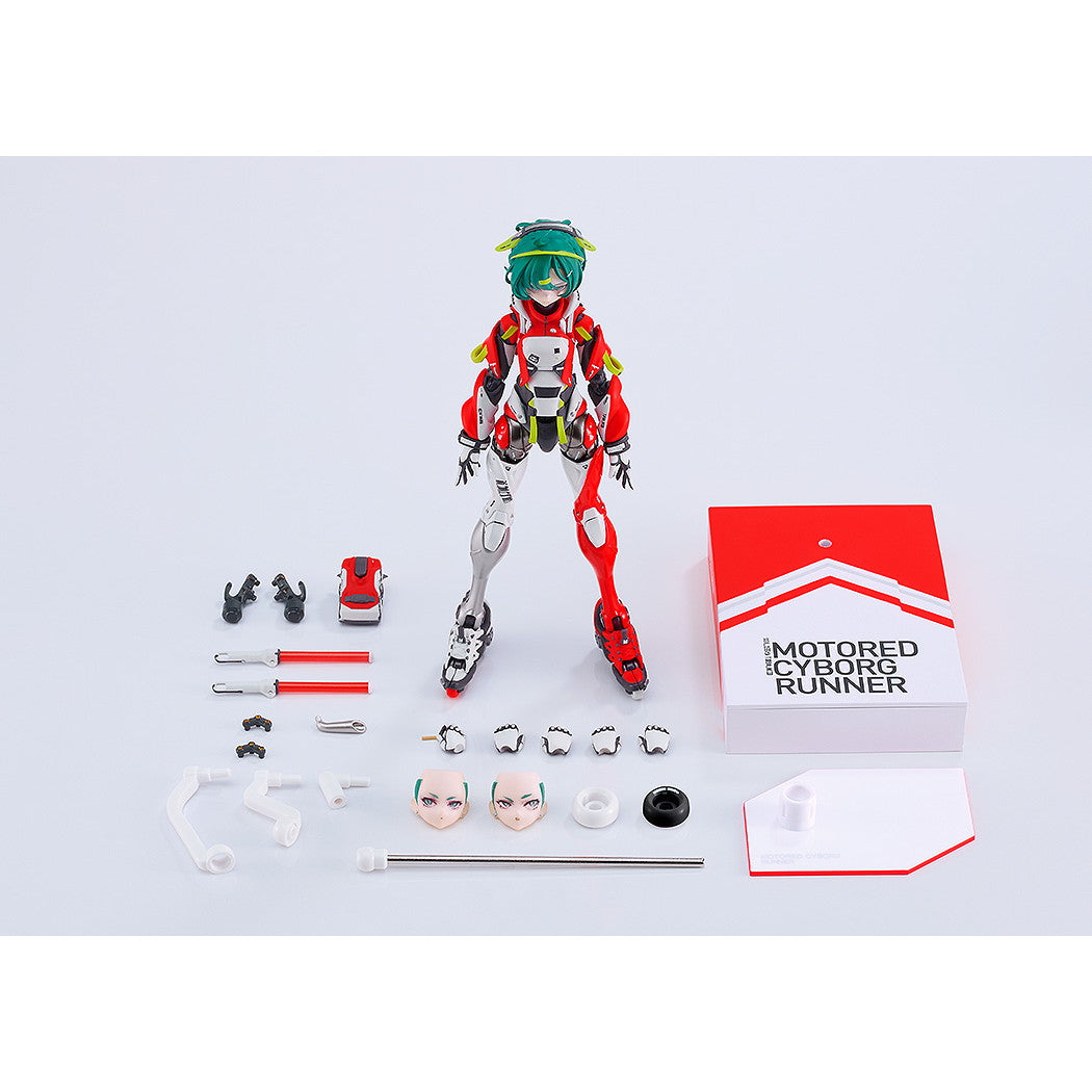 【新品即納】[FIG] MOTORED CYBORG RUNNER(モータード サイボーグ ランナー) SSX_155tb TURBO ACID(ターボアシッド) 少女発動機 完成品 可動フィギュア マックスファクトリー(20250629)