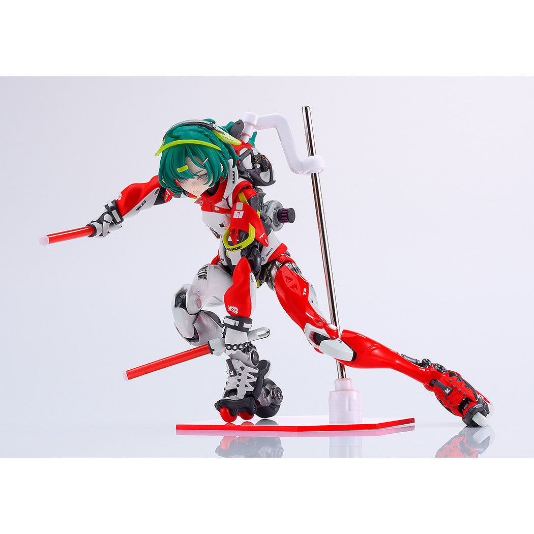 【新品即納】[FIG] MOTORED CYBORG RUNNER(モータード サイボーグ ランナー) SSX_155tb TURBO ACID(ターボアシッド) 少女発動機 完成品 可動フィギュア マックスファクトリー(20250629)