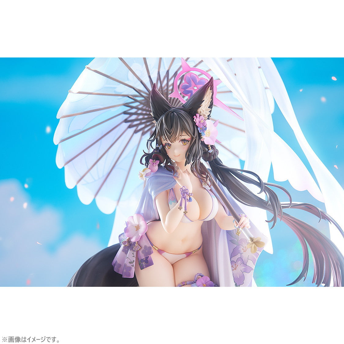 【予約安心出荷】[FIG]ワカモ(水着) ブルーアーカイブ -Blue Archive- 1/7 完成品 フィギュア グッドスマイルカンパニー(2025年8月)