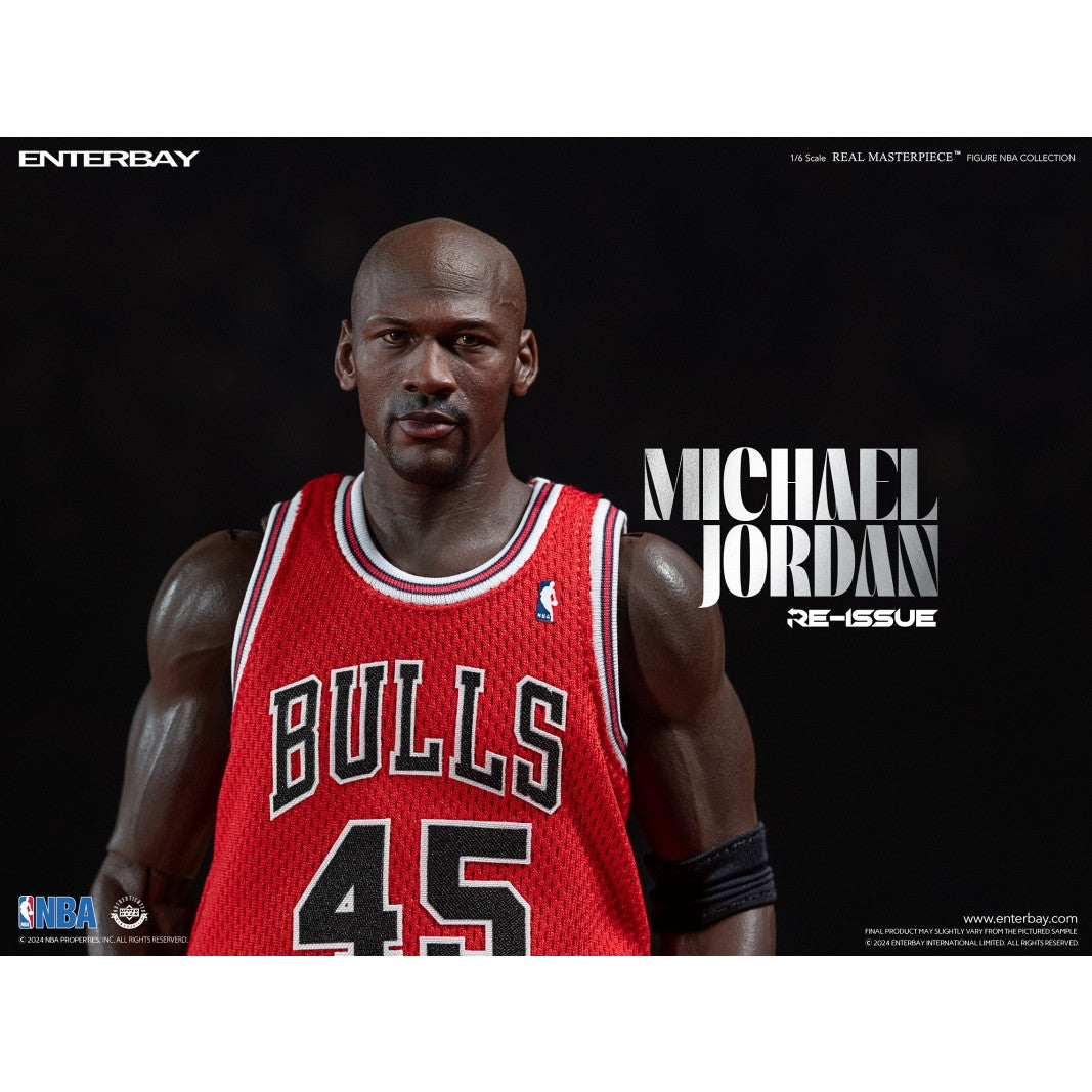 【予約安心出荷】[FIG] (限定再販) リアルマスターピース NBAコレクション マイケル・ジョーダン I m BACK #45 1/6 コレクティブル フィギュア 完成品 可動フィギュア ENTERBAY(エンターベイ) (2025年2月)