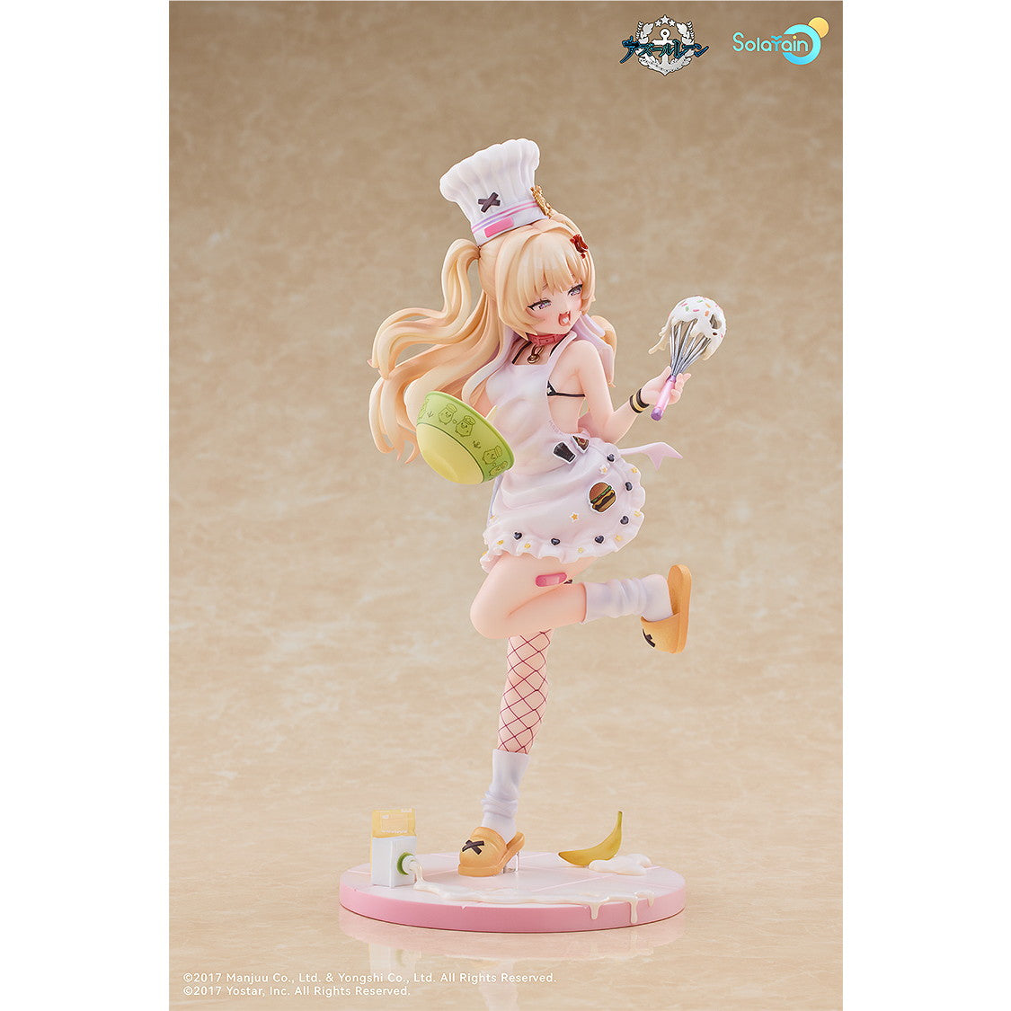 【中古即納】[FIG] カード付属 バッチ アニバーサリーイラスト Ver. ぬいぐるみ セット アズールレーン 1/7 完成品 フィギュア Solarain(ソラレーン)(20250731)