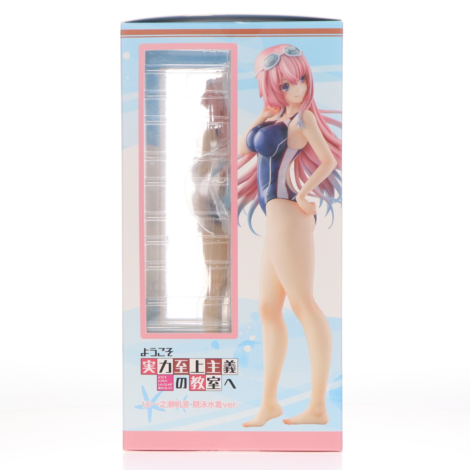 【中古即納】[FIG] ホビーストック購入特典付属 一之瀬帆波(いちのせほなみ) 競泳水着 ver. ようこそ実力至上主義の教室へ 1/6 完成品 フィギュア ホビーストック(20240731)