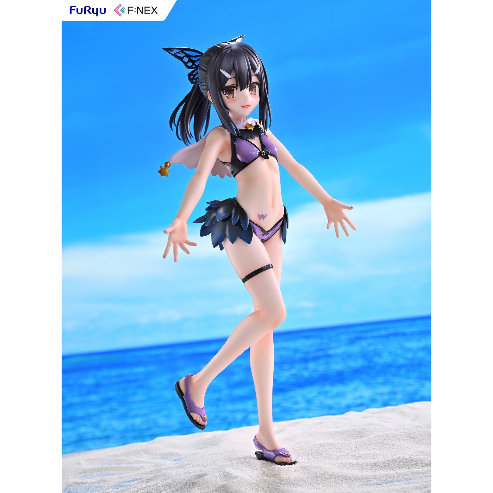 【新品即納】[FIG] 美遊・エーデルフェルト 水着ver. Fate/kaleid liner(フェイト/カレイドライナー) プリズマ☆イリヤ ツヴァイ! 1/7 完成品 フィギュア(AMU-FNX1119) フリュー(20250212)