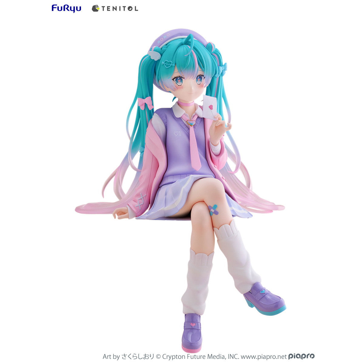 【新品即納】[FIG] TENITOL BIGぬーどるストッパーフィギュア 初音ミク 恋するブレザーver. キャラクター・ボーカル・シリーズ01 初音ミク 完成品 フィギュア(AMU-TNL0103) フリュー(20250620)