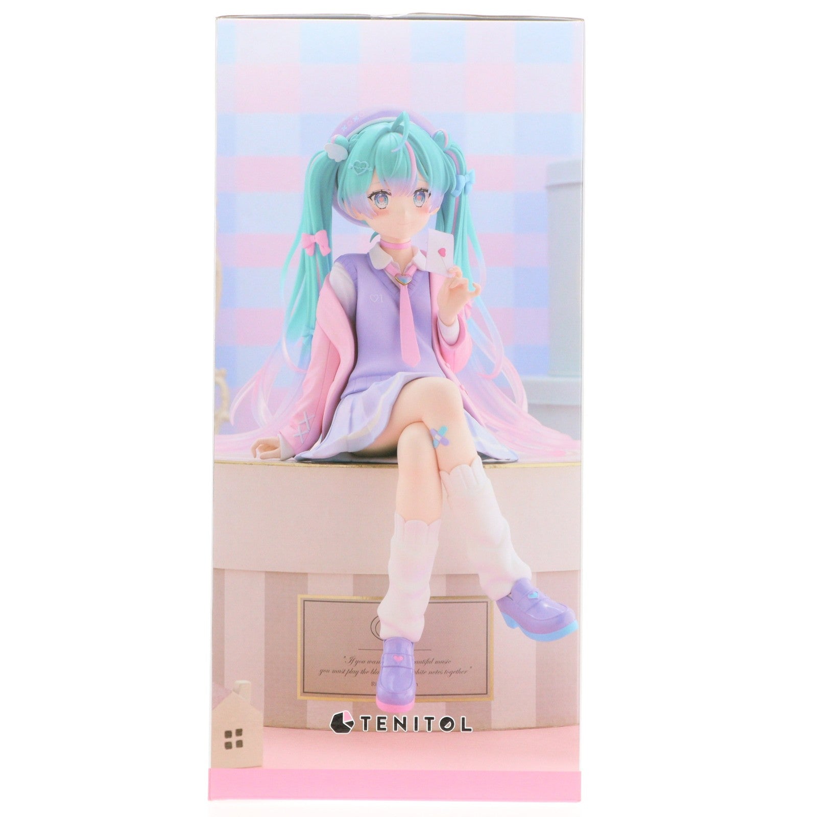 【中古即納】[FIG] TENITOL BIGぬーどるストッパーフィギュア 初音ミク 恋するブレザーver. キャラクター・ボーカル・シリーズ01 初音ミク 完成品 フィギュア(AMU-TNL0103) フリュー(20250620)