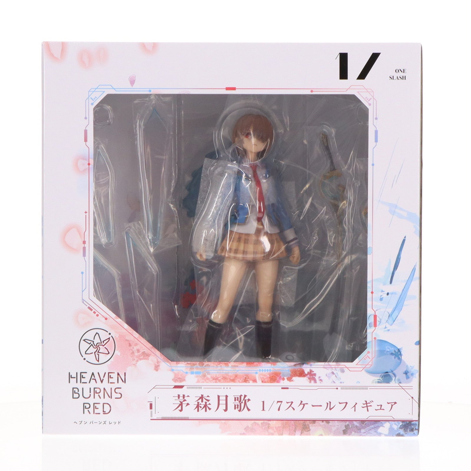 【中古即納】[FIG] クリアファイル無し 茅森月歌(かやもりるか) ヘブンバーンズレッド 1/7 完成品 フィギュア ONLINE PARCO&WRIGHT FLYER STORE&あみあみ限定 パルコ(20240831)