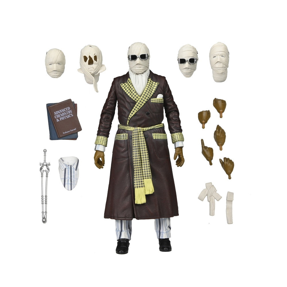 【新品即納】[FIG] ユニバーサルモンスター ジャック・グリフィン博士(ケンプ博士邸・カラー ver.) 透明人間 Invisible Man 完成品 アルティメット 7インチ アクションフィギュア ネカ(20250228)