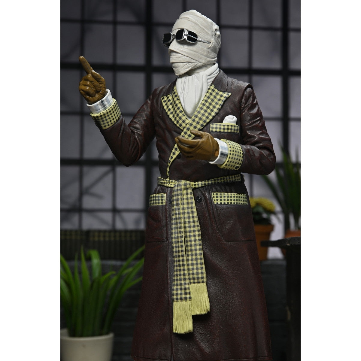 【新品即納】[FIG] ユニバーサルモンスター ジャック・グリフィン博士(ケンプ博士邸・カラー ver.) 透明人間 Invisible Man 完成品 アルティメット 7インチ アクションフィギュア ネカ(20250228)