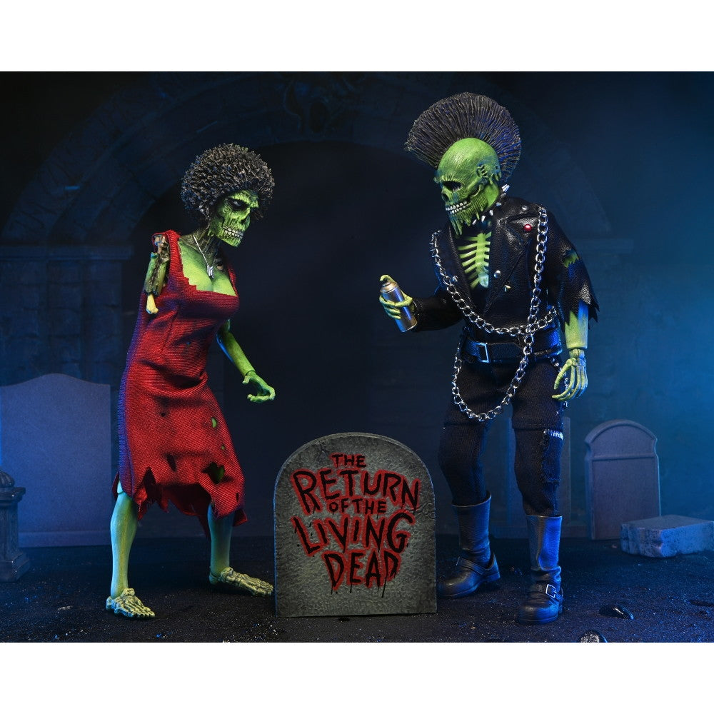 【新品即納】[FIG] ゾンビ・トラッシュ & ゾンビ・スーサイド バタリアン 8インチ アクションドール 2PK 完成品 可動フィギュア ネカ(20250331)