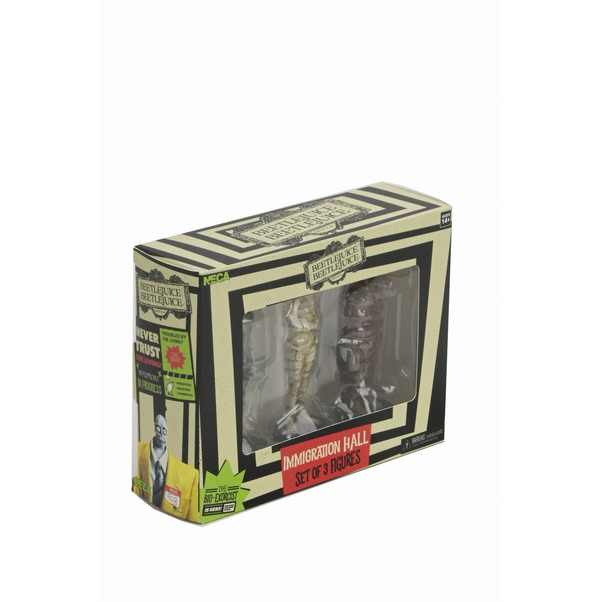 【新品即納】[FIG] イミグレーションホール(1) ビートルジュース ビートルジュース 完成品 3インチ フィギュアセット ネカ(20241231)