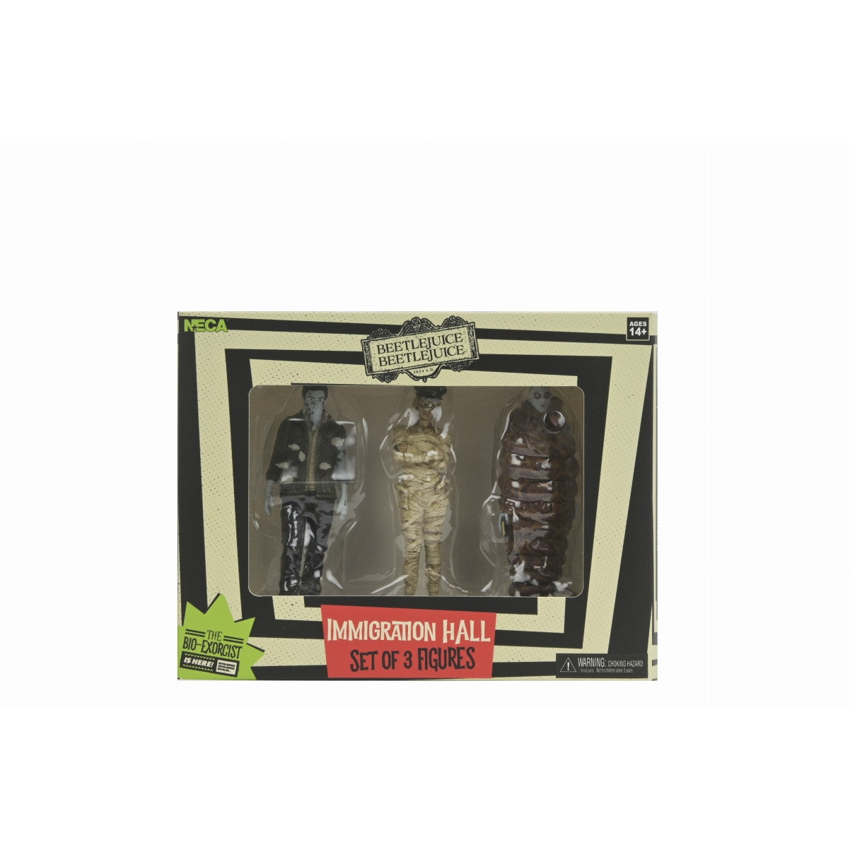 【新品即納】[FIG] イミグレーションホール(1) ビートルジュース ビートルジュース 完成品 3インチ フィギュアセット ネカ(20241231)