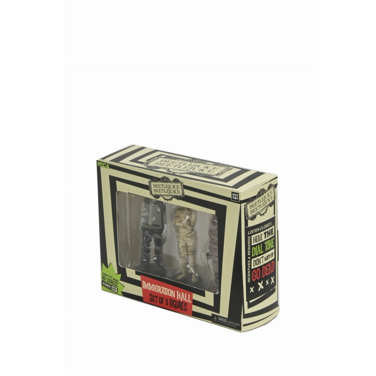 【新品即納】[FIG] イミグレーションホール(1) ビートルジュース ビートルジュース 完成品 3インチ フィギュアセット ネカ(20241231)