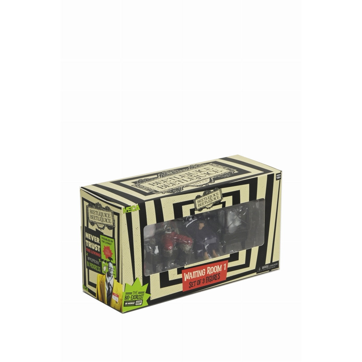 【新品即納】[FIG] ウェイティングルーム(1) ビートルジュース ビートルジュース 完成品 3インチ フィギュアセット ネカ(20241231)