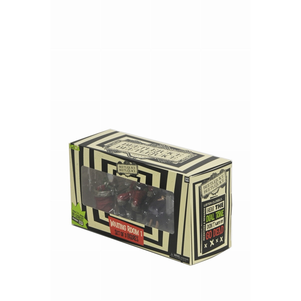 【新品即納】[FIG] ウェイティングルーム(1) ビートルジュース ビートルジュース 完成品 3インチ フィギュアセット ネカ(20241231)