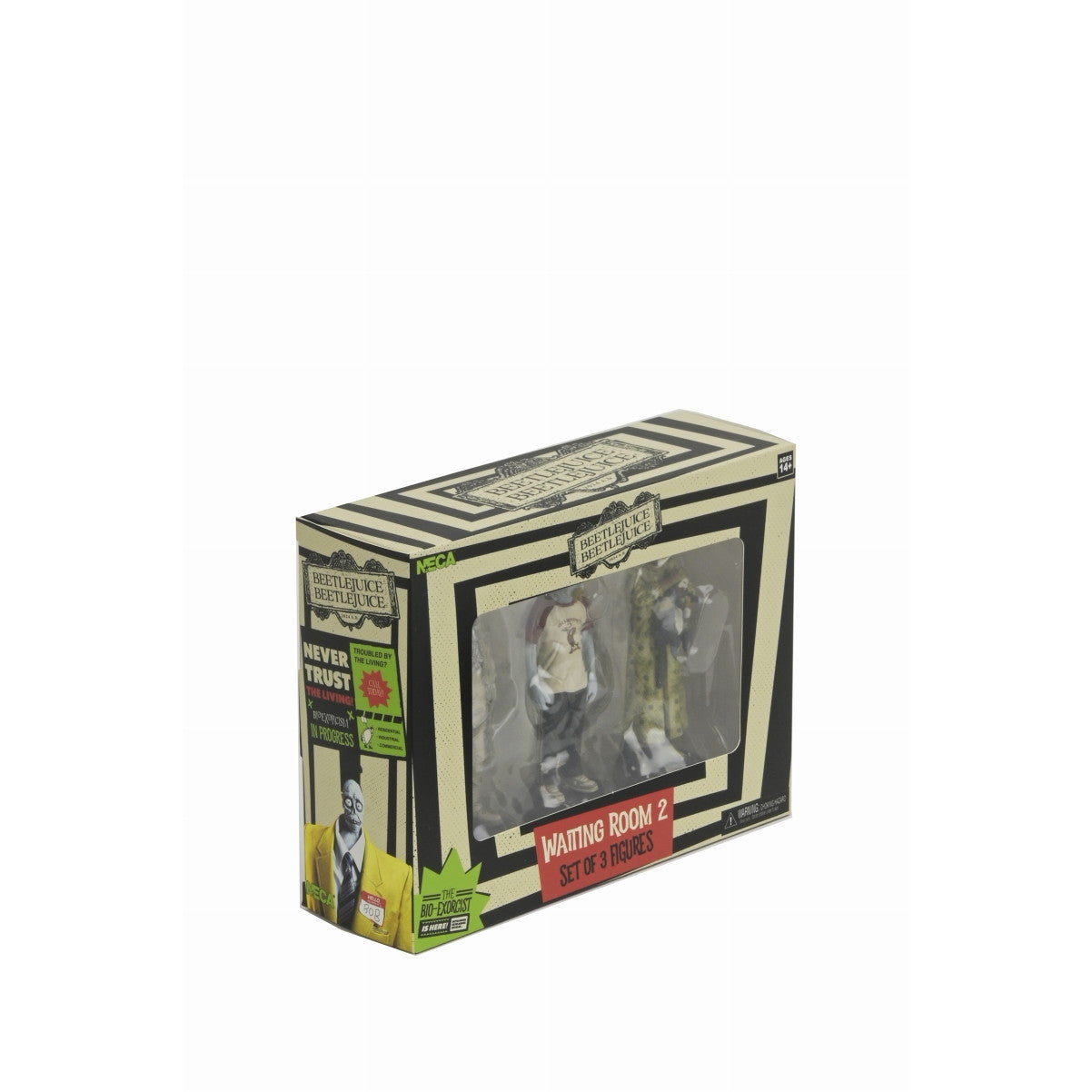 【新品即納】[FIG] ウェイティングルーム(2) ビートルジュース ビートルジュース 完成品 3インチ フィギュアセット ネカ(20241231)