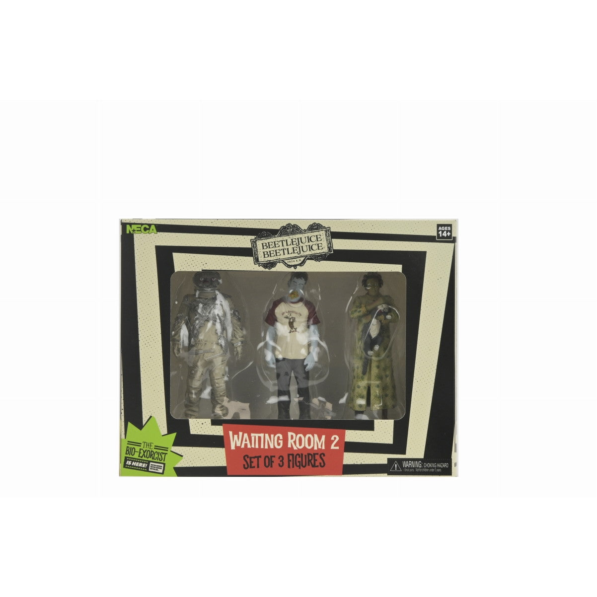 【新品即納】[FIG] ウェイティングルーム(2) ビートルジュース ビートルジュース 完成品 3インチ フィギュアセット ネカ(20241231)