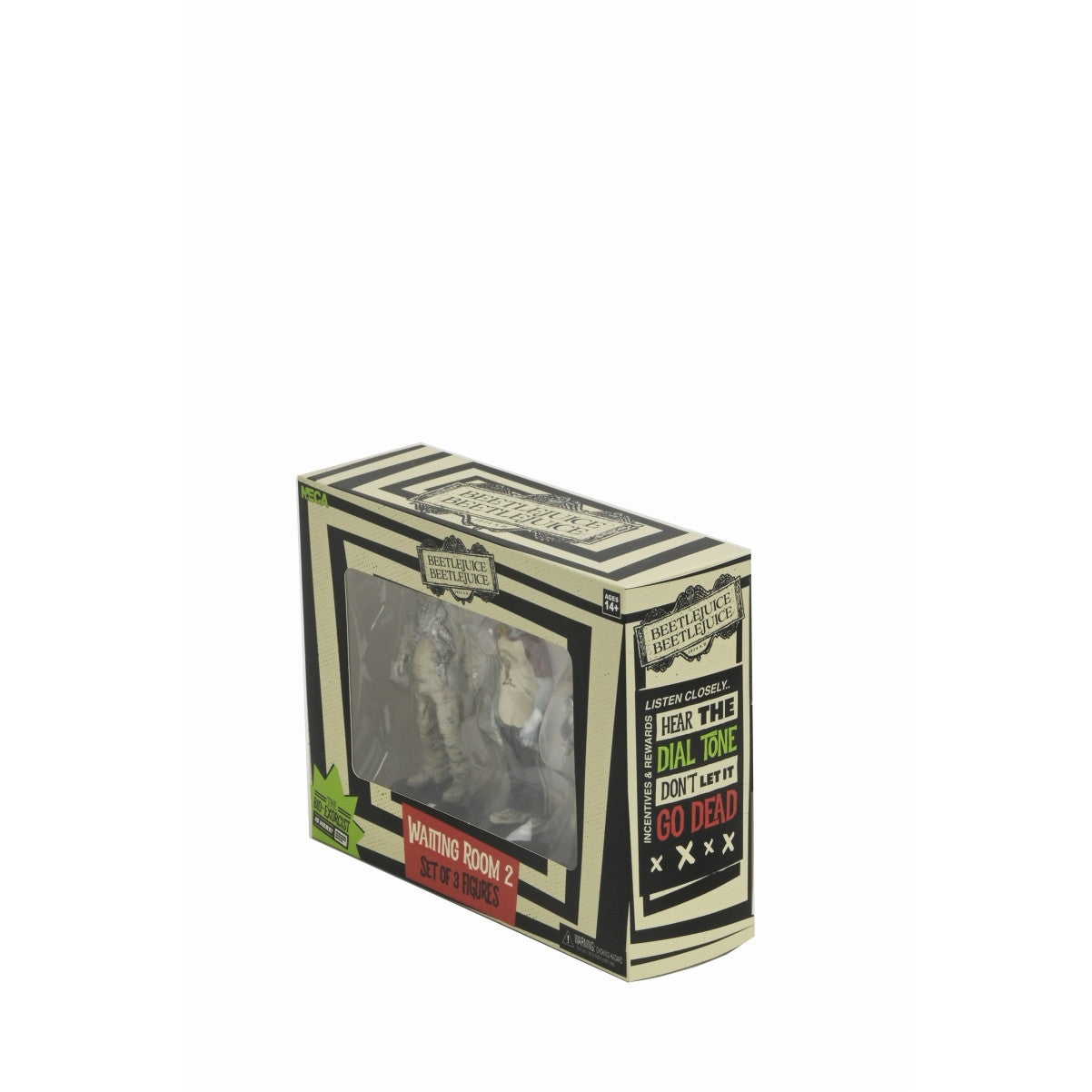 【新品即納】[FIG] ウェイティングルーム(2) ビートルジュース ビートルジュース 完成品 3インチ フィギュアセット ネカ(20241231)