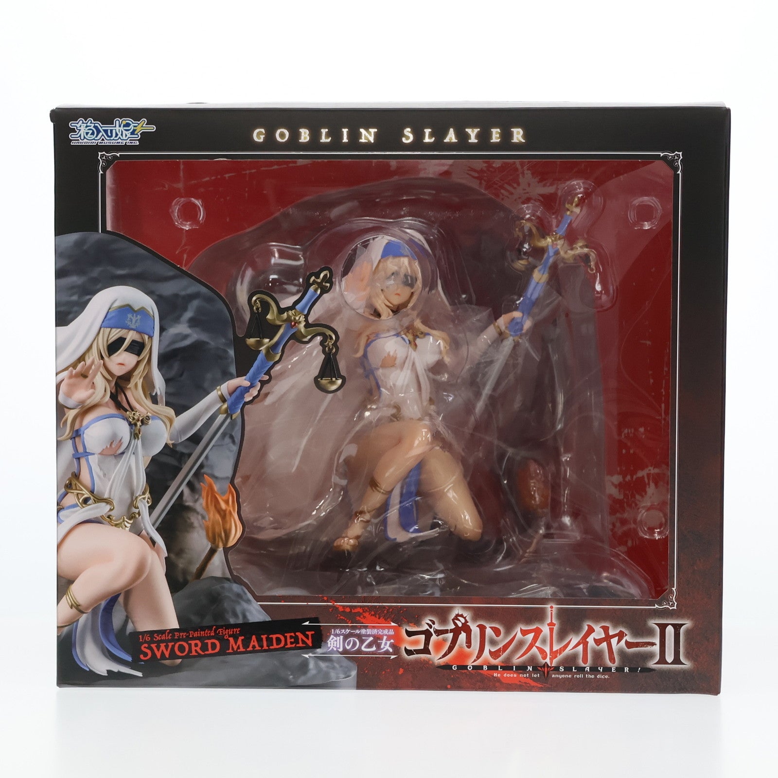 【中古即納】[FIG] あみあみ限定特典付属 剣の乙女(つるぎのおとめ) ゴブリンスレイヤーII 1/6 完成品 フィギュア 箱入り娘(20240531)