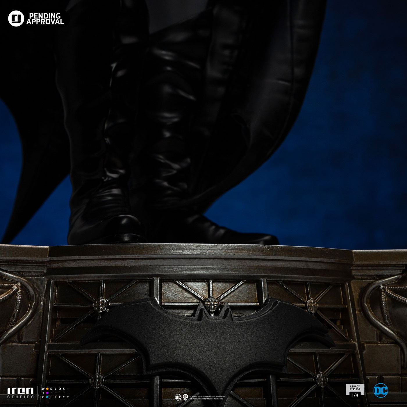 【新品即納】[FIG] アイアン・スタジオ スタチュー レガシーレプリカ・シリーズ バットマン(トリニティ)[コミック] DCコミックス 1/4 完成品 フィギュア アイアンスタジオ(20250630)