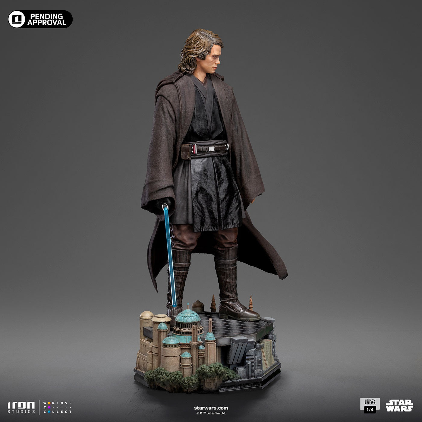【新品即納】[FIG] アイアン・スタジオ スタチュー レガシーレプリカ・シリーズ アナキン・スカイウォーカー[映画『エピソード3/シスの復讐』] STAR WARS(スター・ウォーズ) 1/4 完成品 フィギュア アイアンスタジオ(20250630)