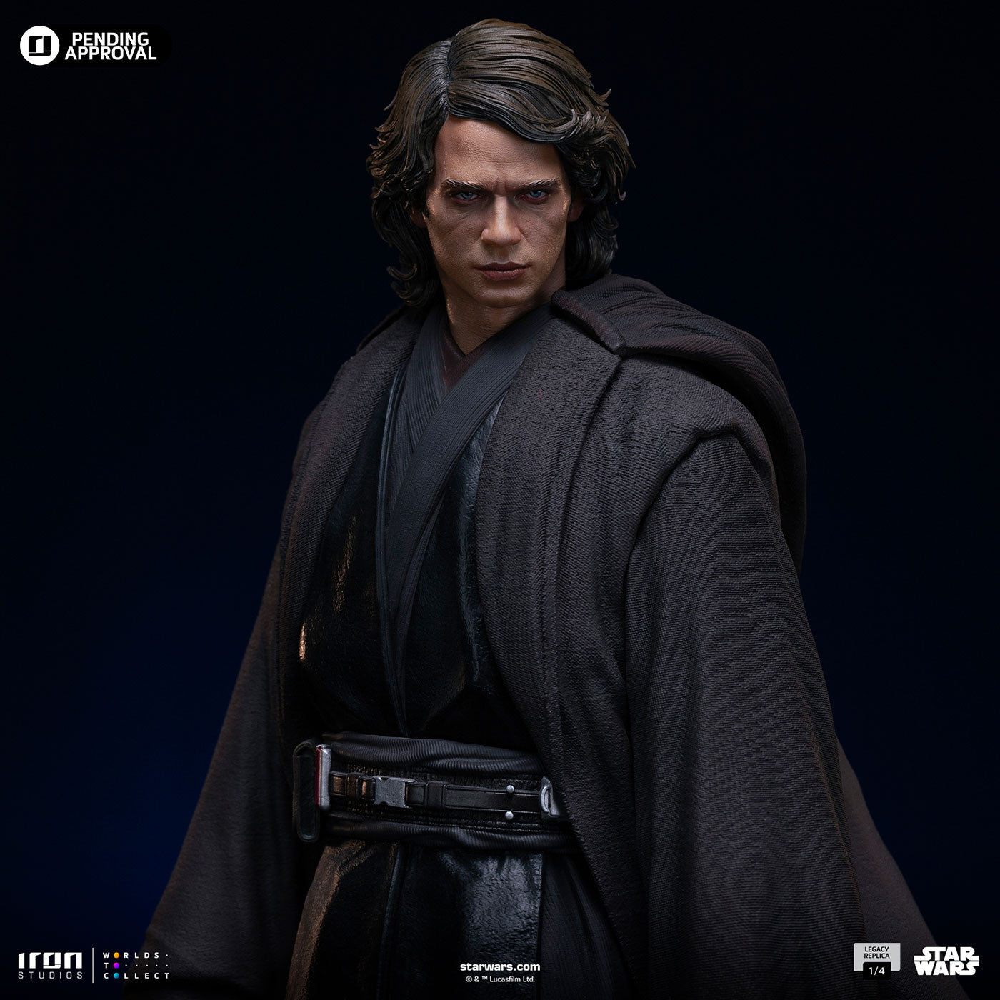 【新品即納】[FIG] アイアン・スタジオ スタチュー レガシーレプリカ・シリーズ アナキン・スカイウォーカー[映画『エピソード3/シスの復讐』] STAR WARS(スター・ウォーズ) 1/4 完成品 フィギュア アイアンスタジオ(20250630)